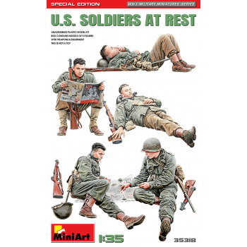 Us soldiers at rest   (Edition speciale)